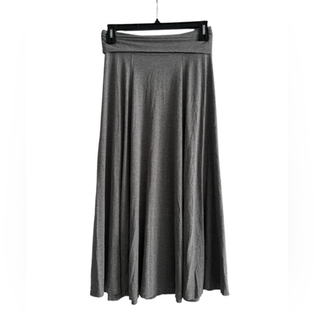Women’s Maxi Skirt or Strapless Dress Size Medium Grey Color Gray 2 in 1